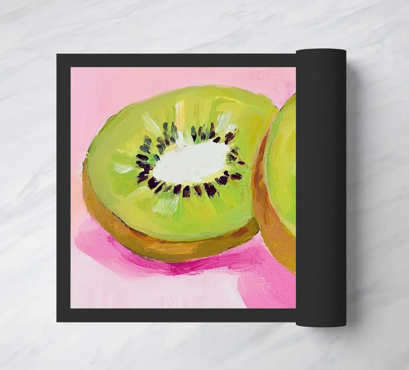 Kiwi's deurmat van Euphoria Theresa