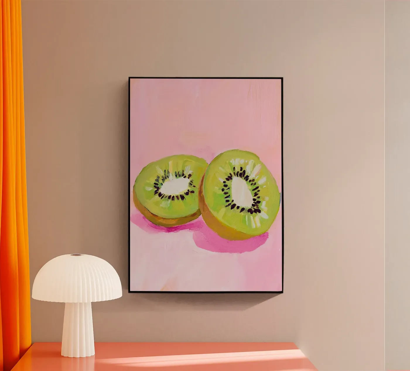 Kiwi's acryl van Euphoria Theresa