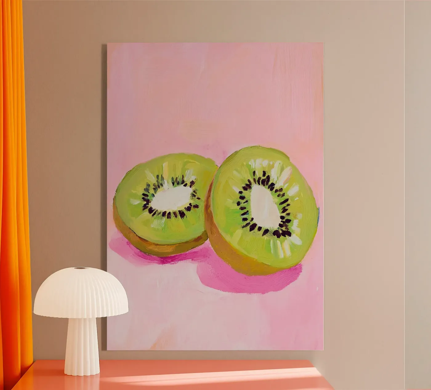 Kiwi's acryl van Euphoria Theresa