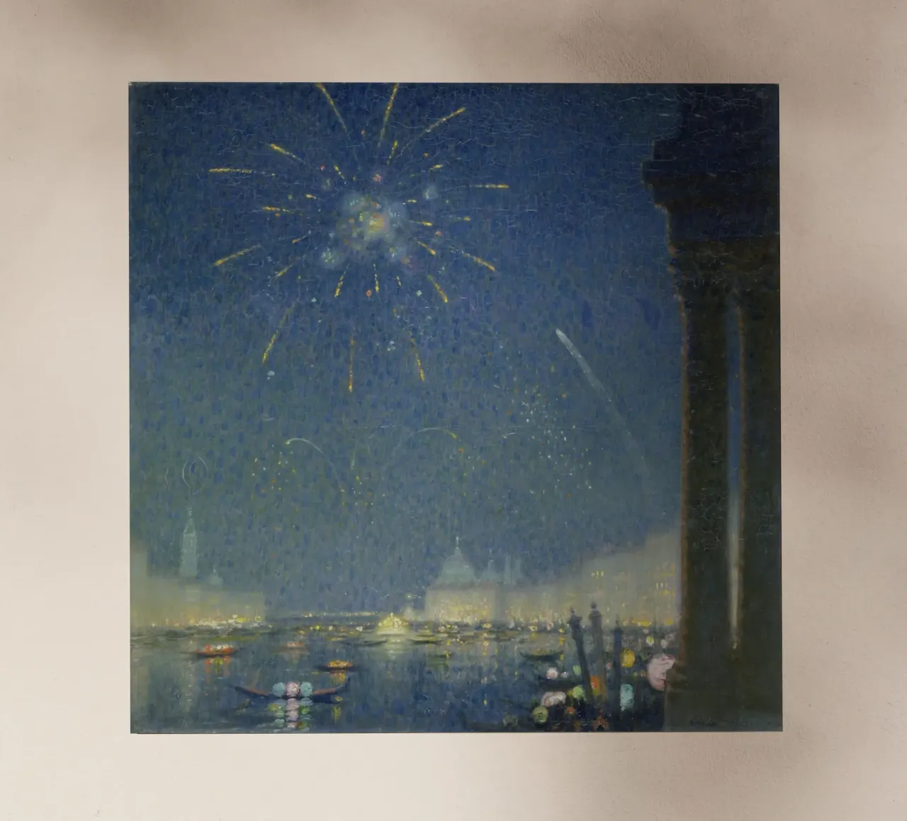 David Ericson - Carnevale veneziano pellicola backlit da ARTOTHEK