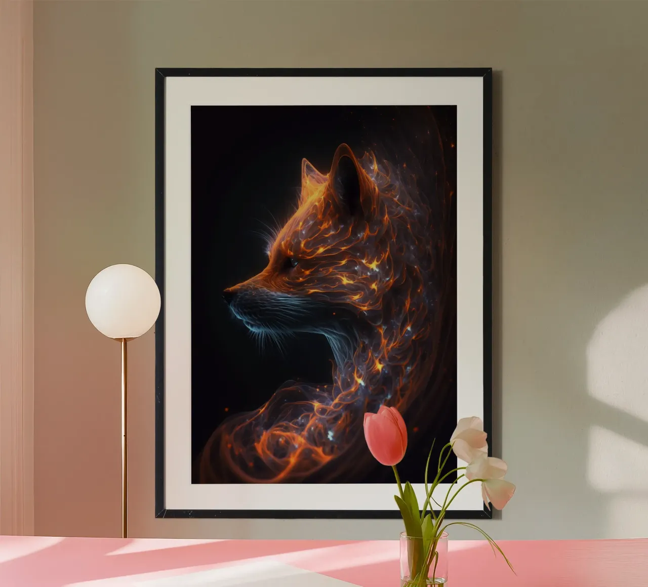 Volpe della Galassia carta hahnemühle da Lootprint