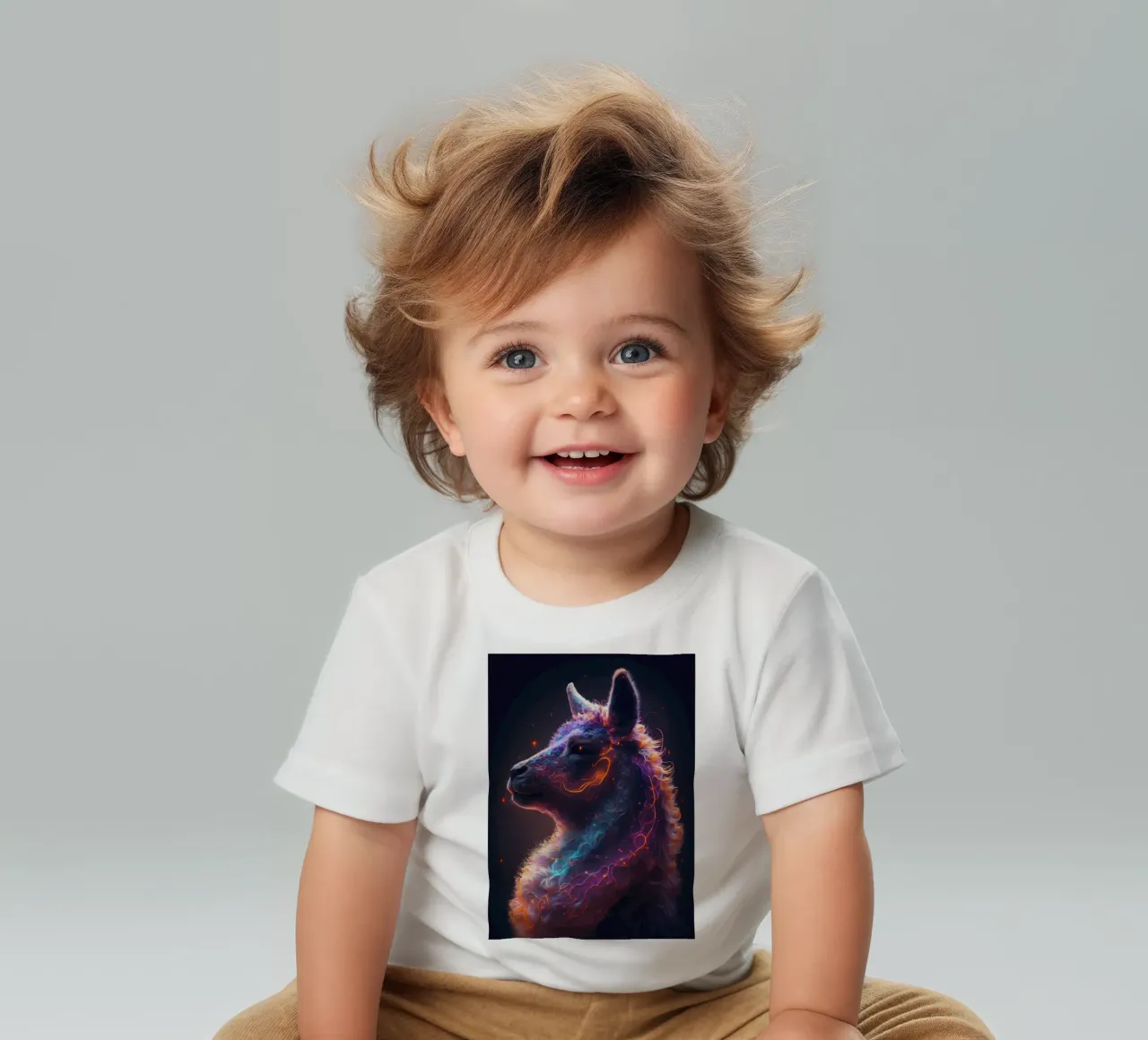 Galaxy Llama Alpaca maglietta neonato da Lootprint