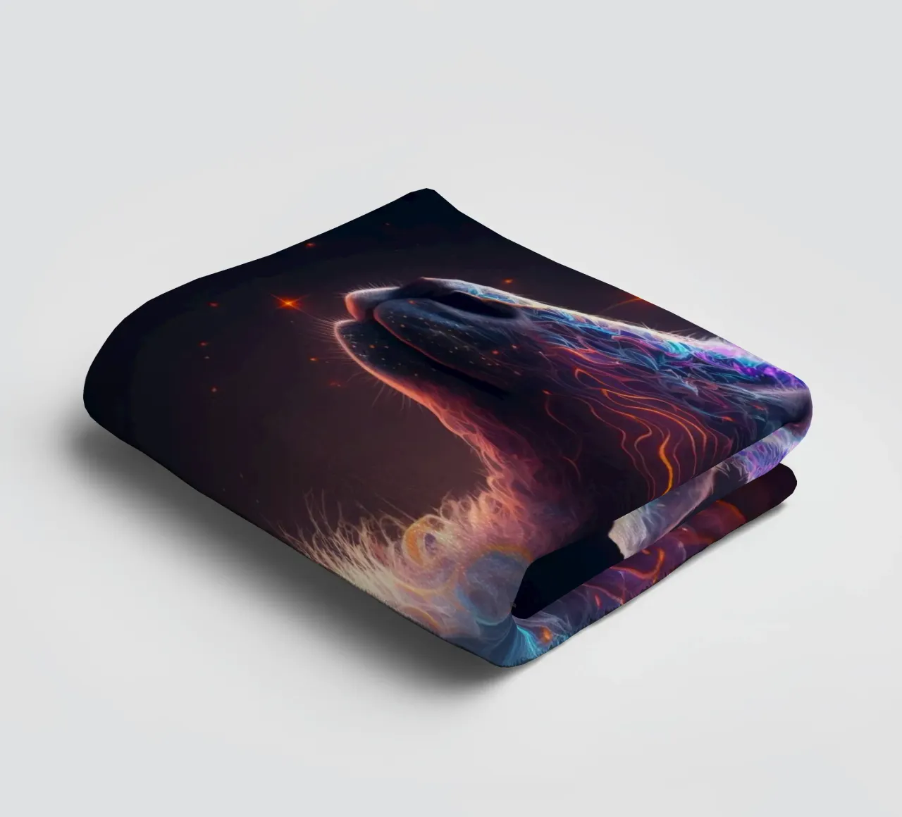 Galaxy Llama Alpaca asciugamano da bagno da Lootprint