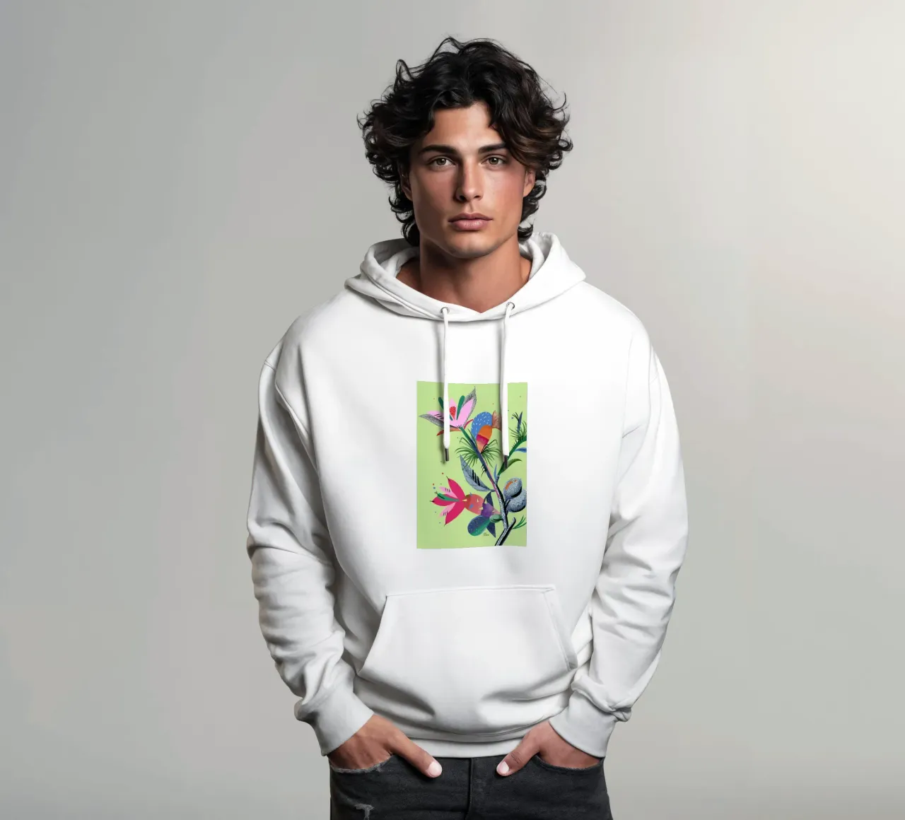 Botanica Branch 2 felpa con cappuccio da Liga Kitchen