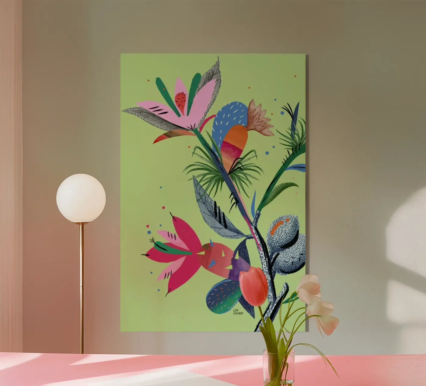 Botanica Branch 2 plexiglass da Liga Kitchen