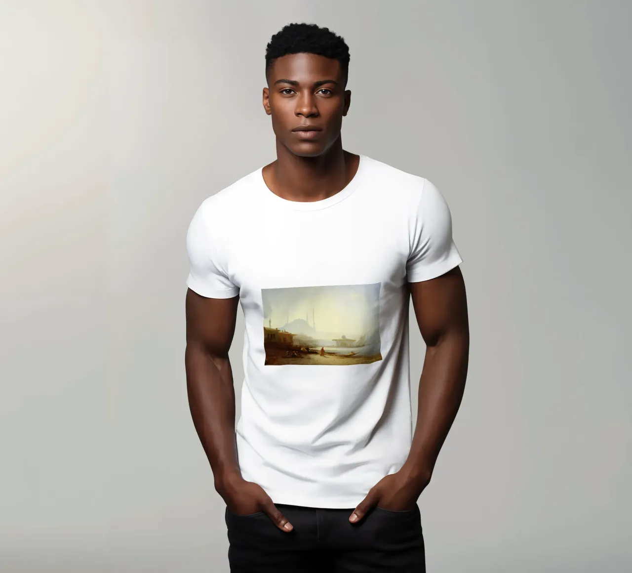 Felix Ziem - Vue d'Istanbul t-shirt de ARTOTHEK