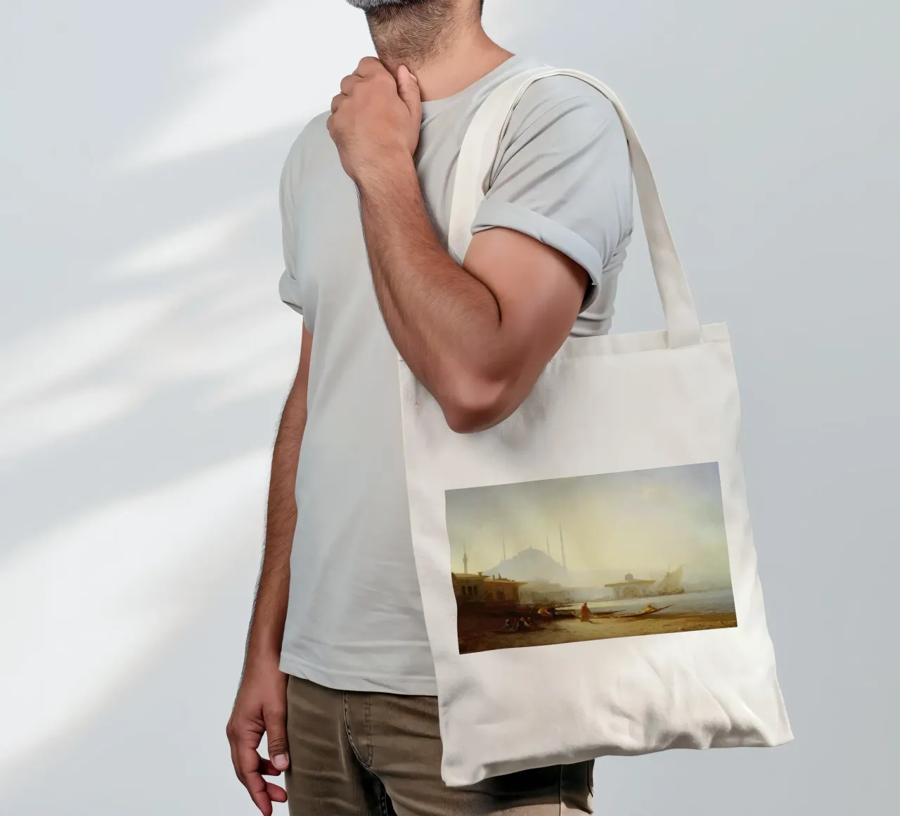 Felix Ziem - Vue d'Istanbul tote bag de ARTOTHEK