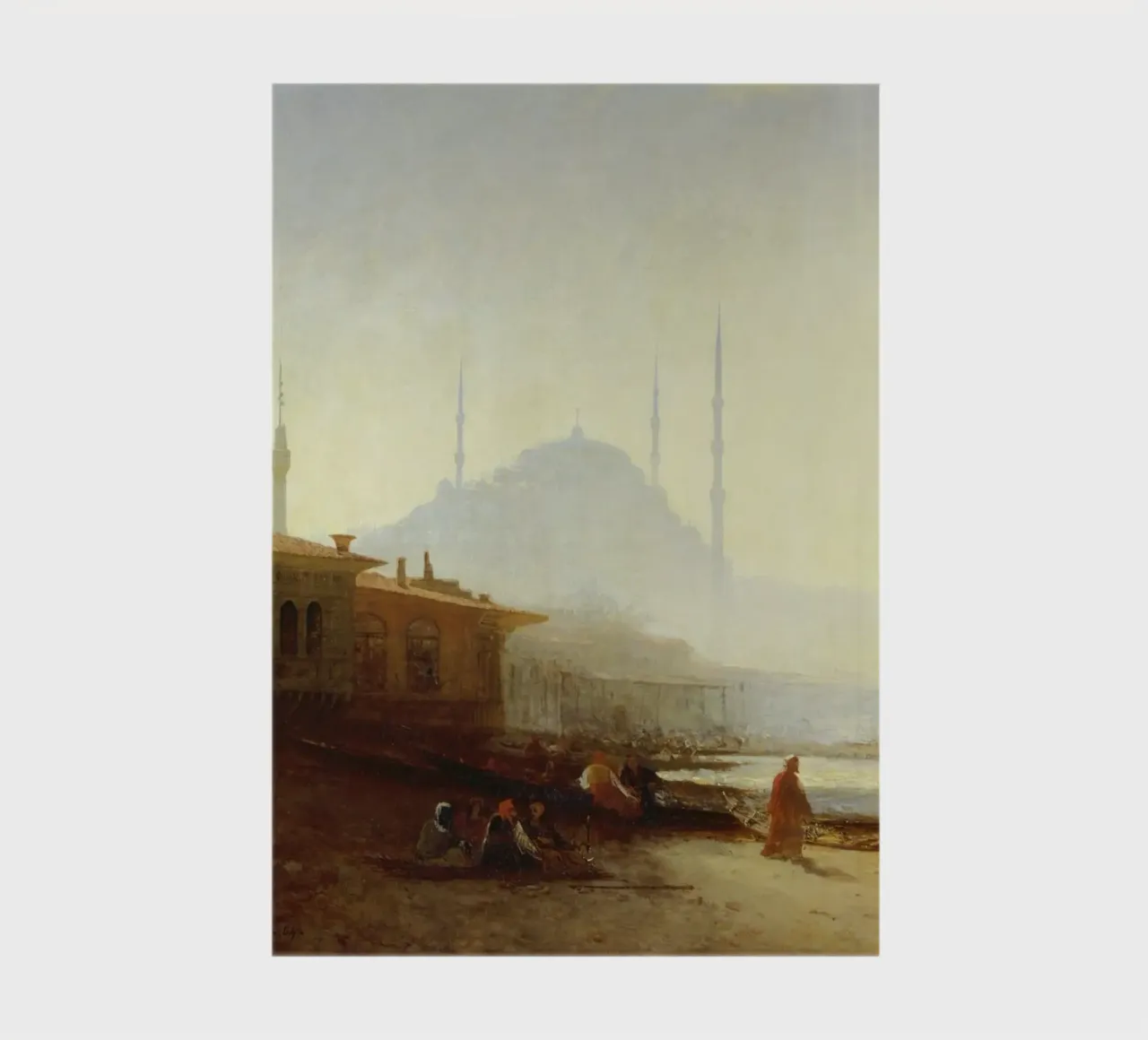 Felix Ziem - View of Istanbul notebook by ARTOTHEK