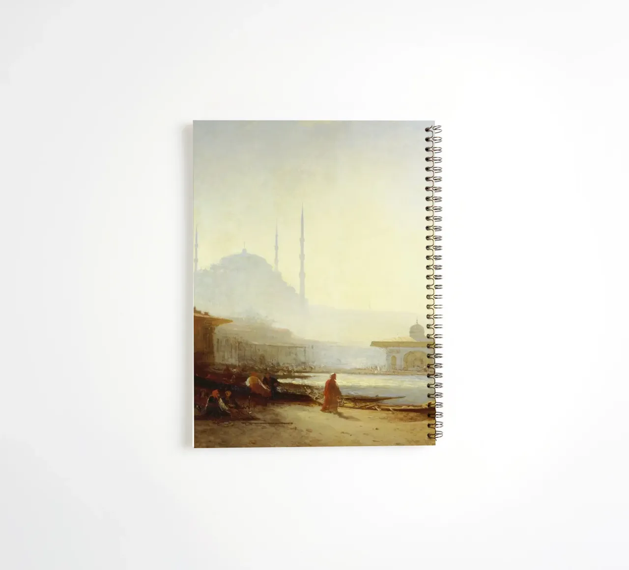 Felix Ziem - View of Istanbul spiral notebook by ARTOTHEK