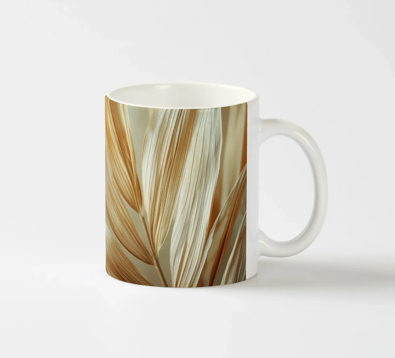 Dry Palm Leaf tazza in ceramica da treechild