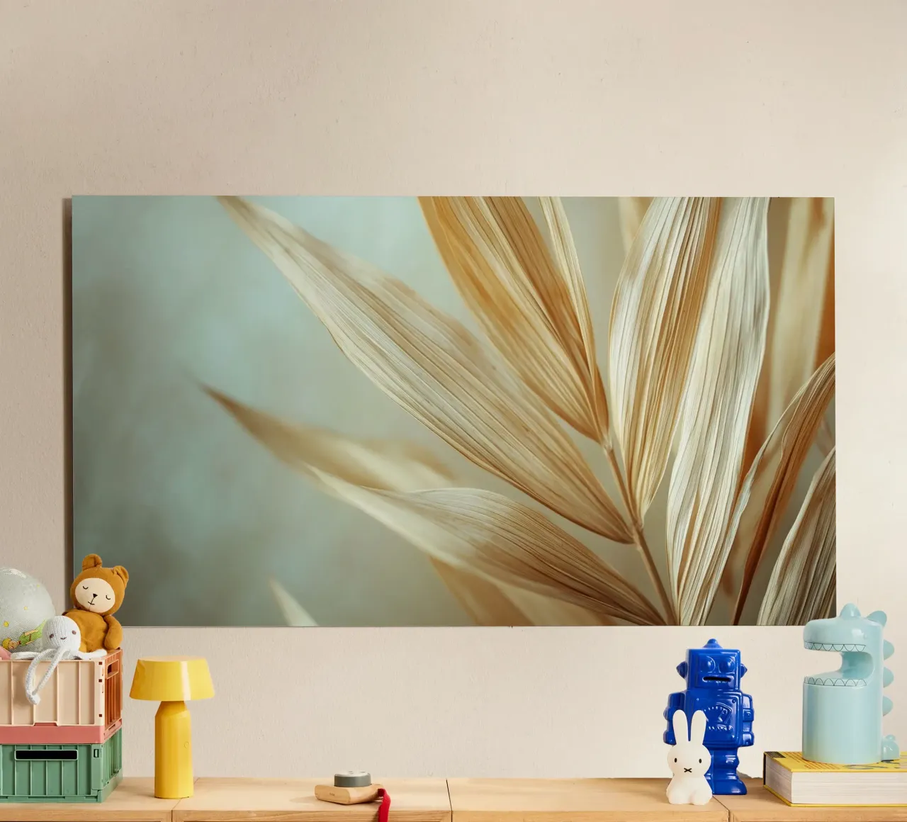 Dry Palm Leaf alluminio dibond da treechild