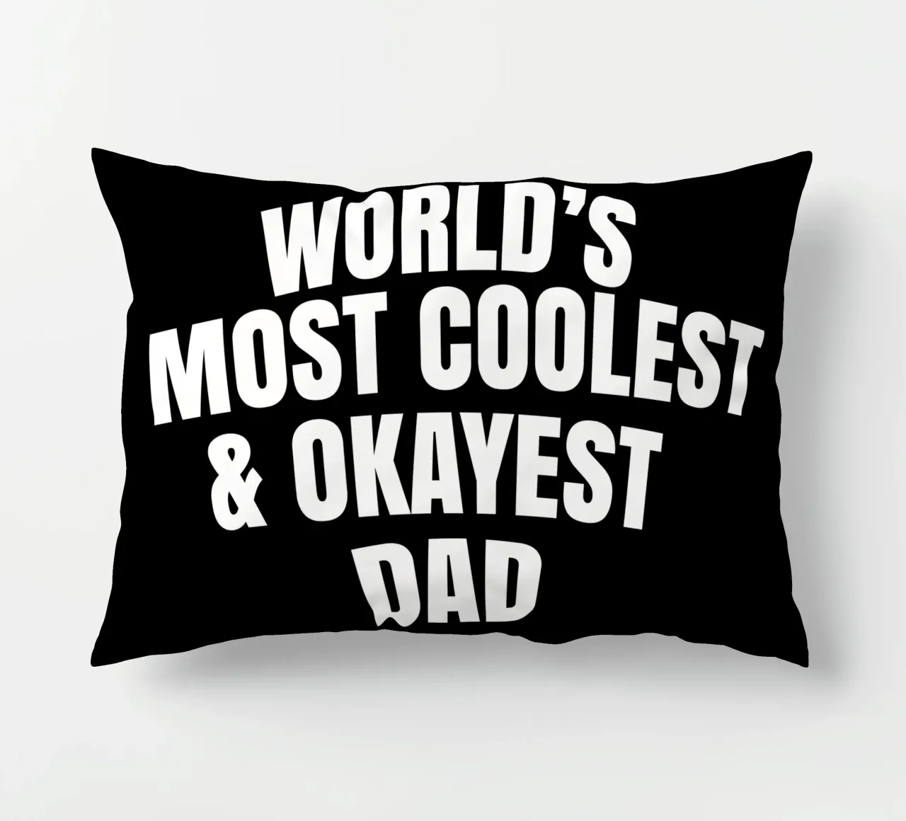 world's most coolest and okayest dad cuscino da happieeagle