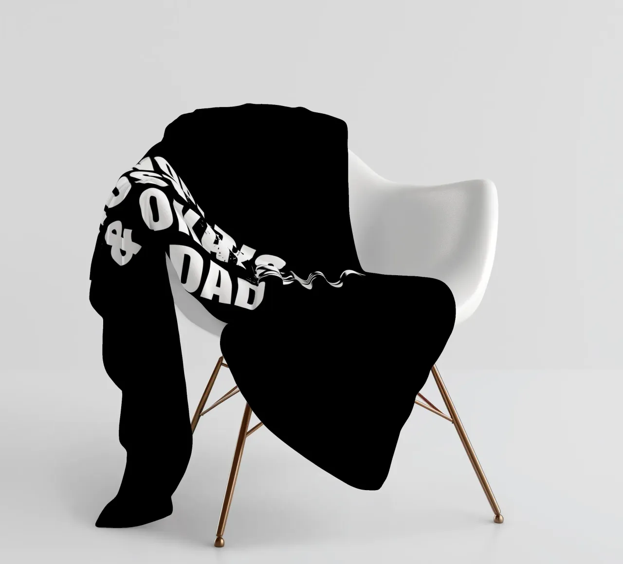 world's most coolest and okayest dad coperta in pile da happieeagle