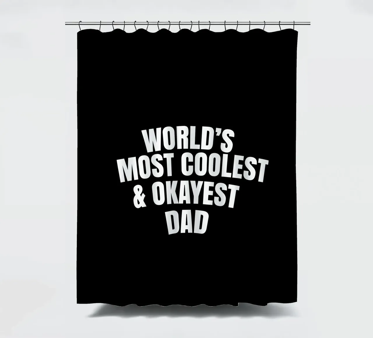 world's most coolest and okayest dad tenda da doccia da happieeagle