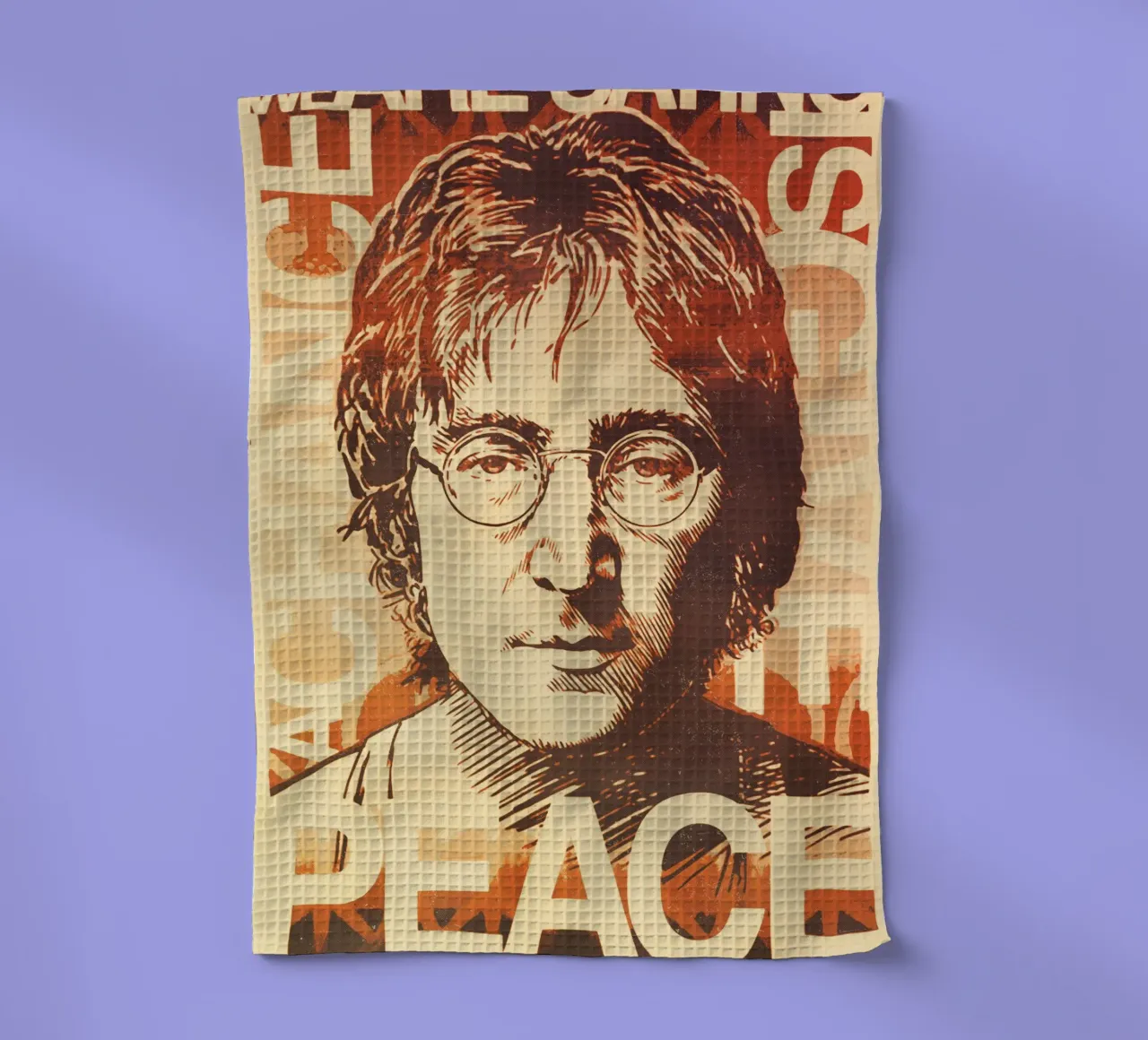 John Lennon 8 canovaccio da cucina da music soul