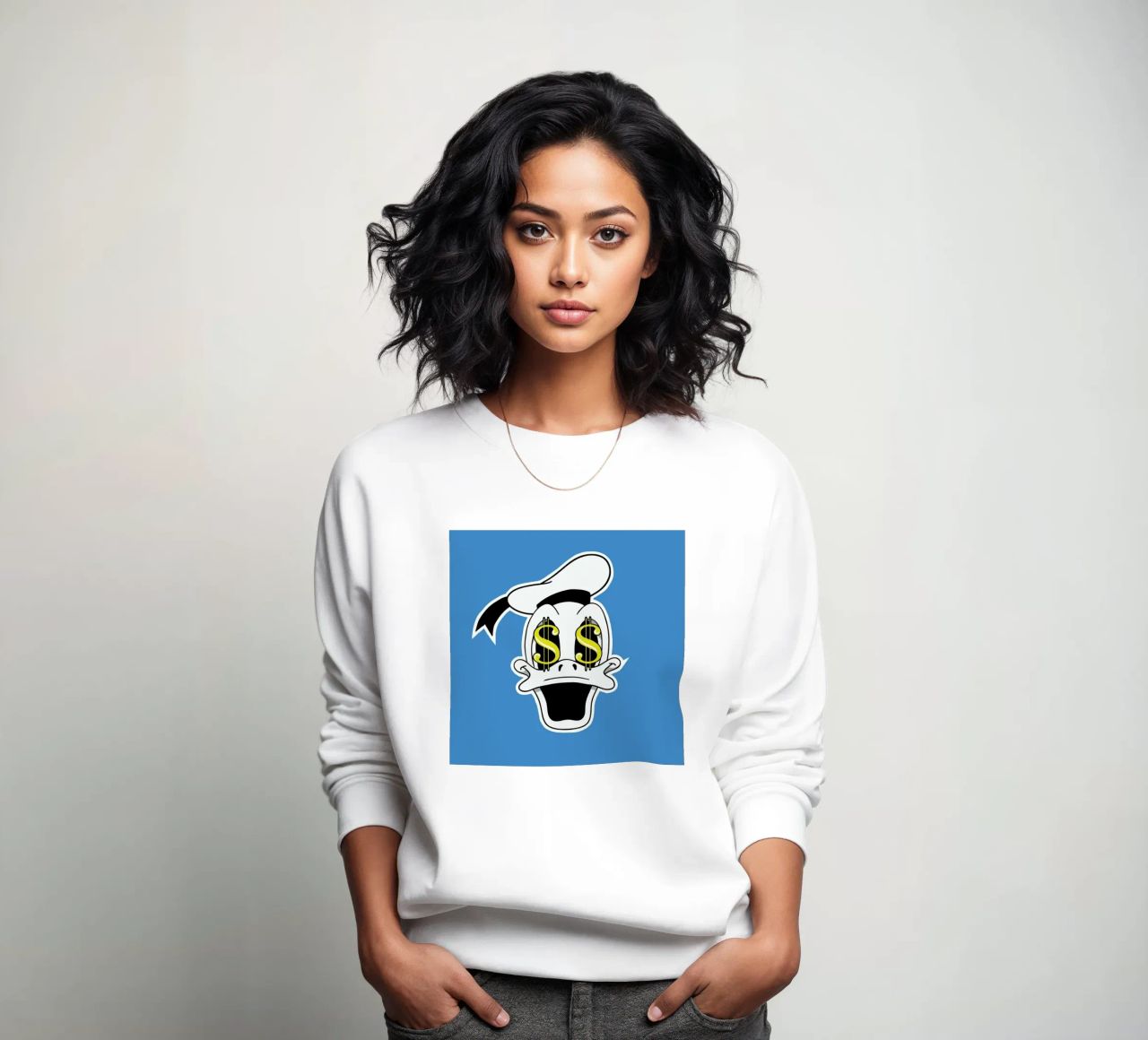 The Cash Duck sudadera de Zhi Yun Zhang