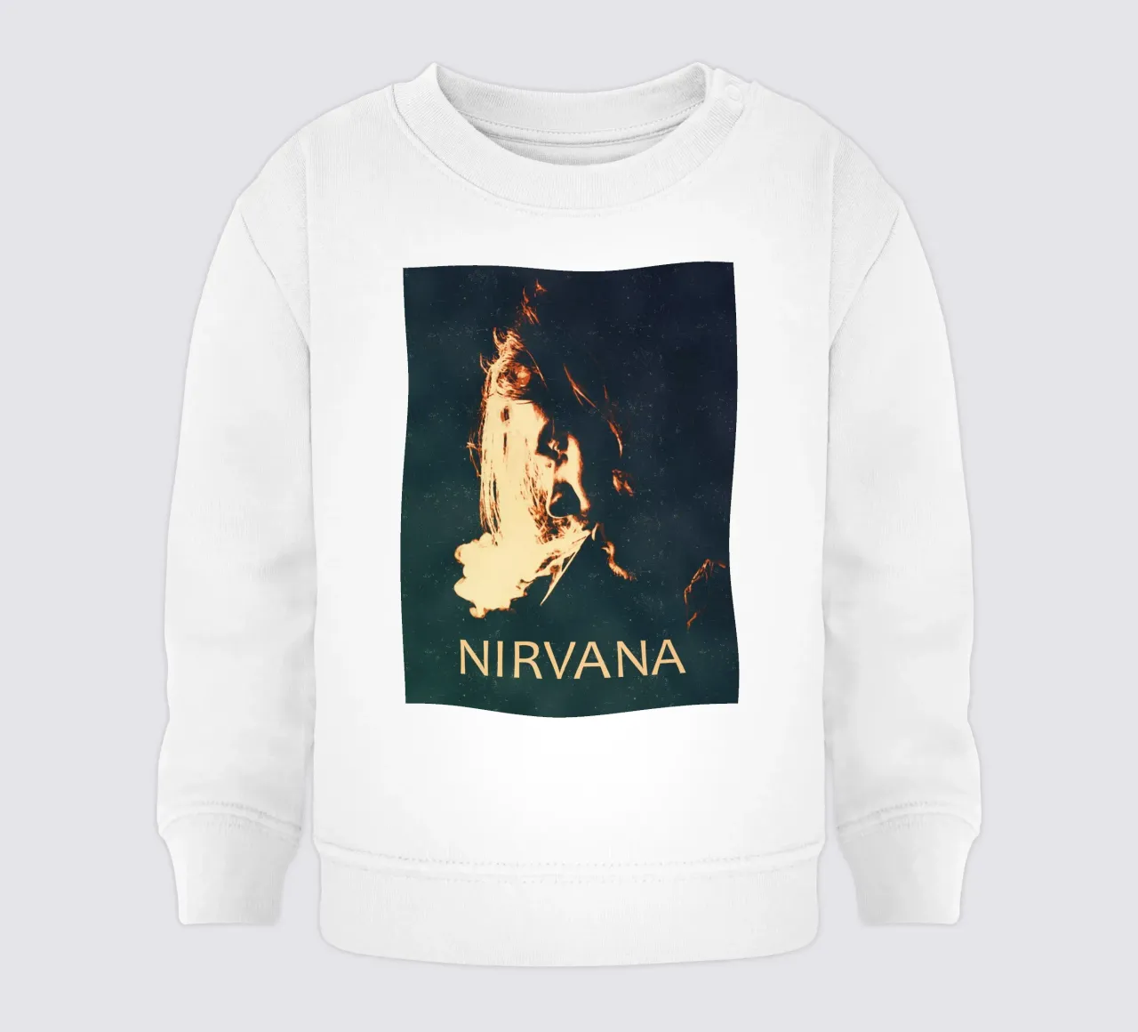 Nirvana 10 Art baby sweatshirt by music soul