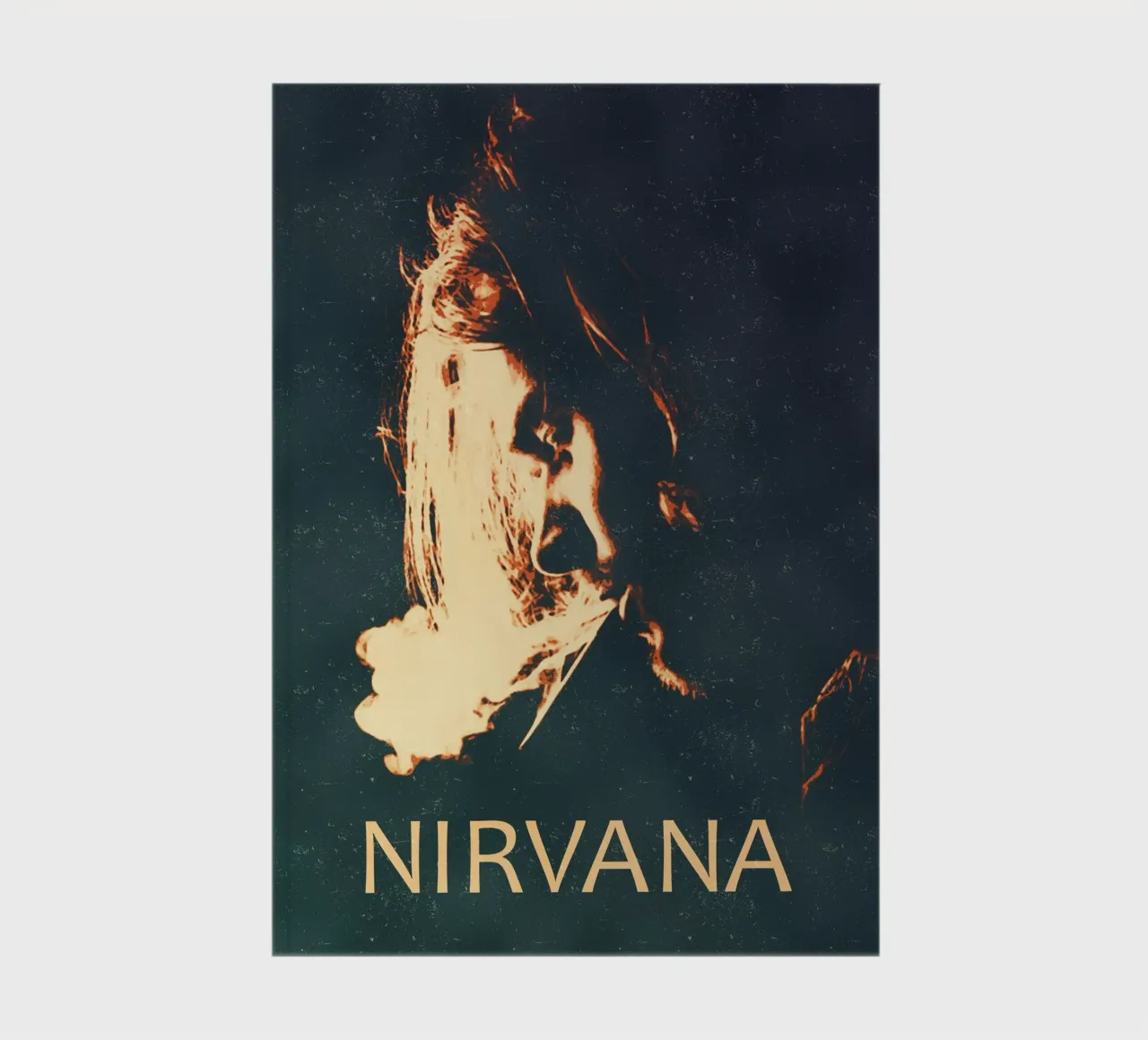 Nirvana 10 Art notebook by music soul