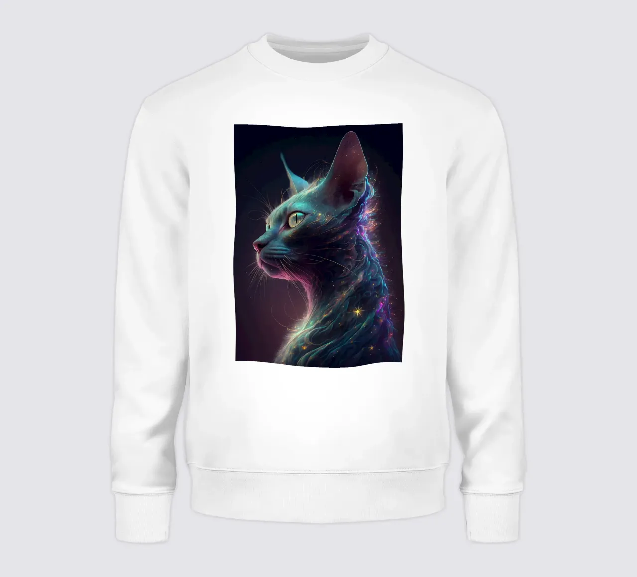 Gatto Galaxy Siam felpa da Lootprint