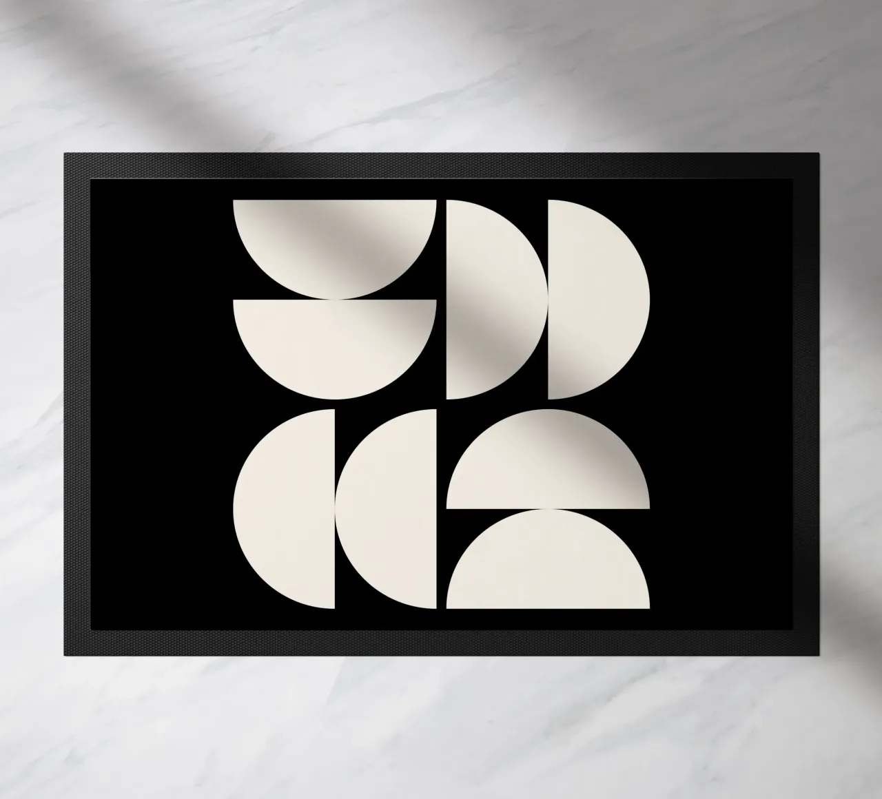 Abstract Boho mid eeuw Patroon 14 deurmat van Paigaam Studio