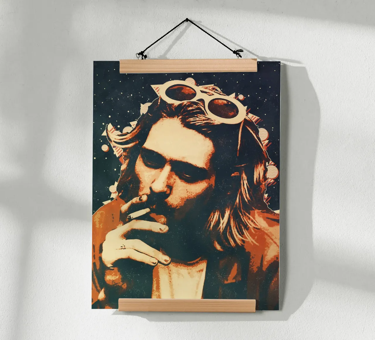 Nirvana kurt cobain 7 Kunst Hahnemühle von music soul