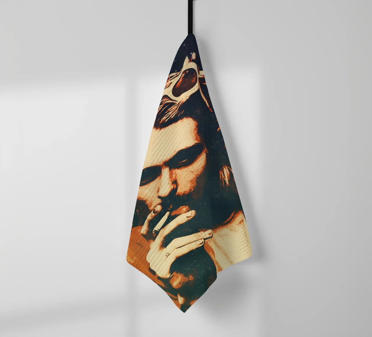 Nirvana kurt cobain 7 Art torchon de music soul