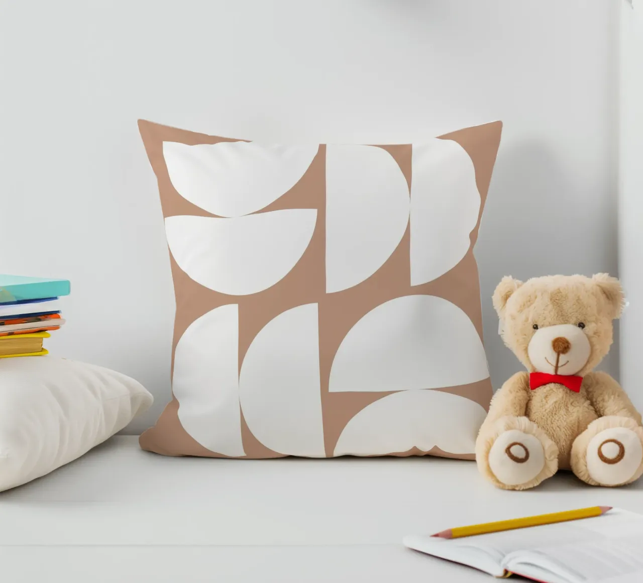 Astratto Boho metà secolo Pattern 15 cuscino da Paigaam Studio