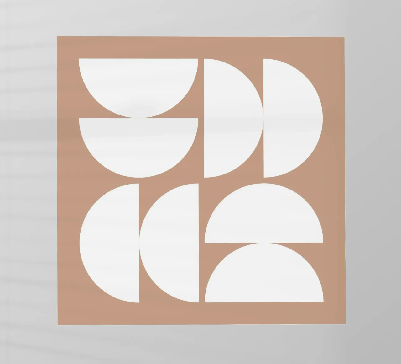 Astratto Boho metà secolo Pattern 15 pellicola backlit da Paigaam Studio