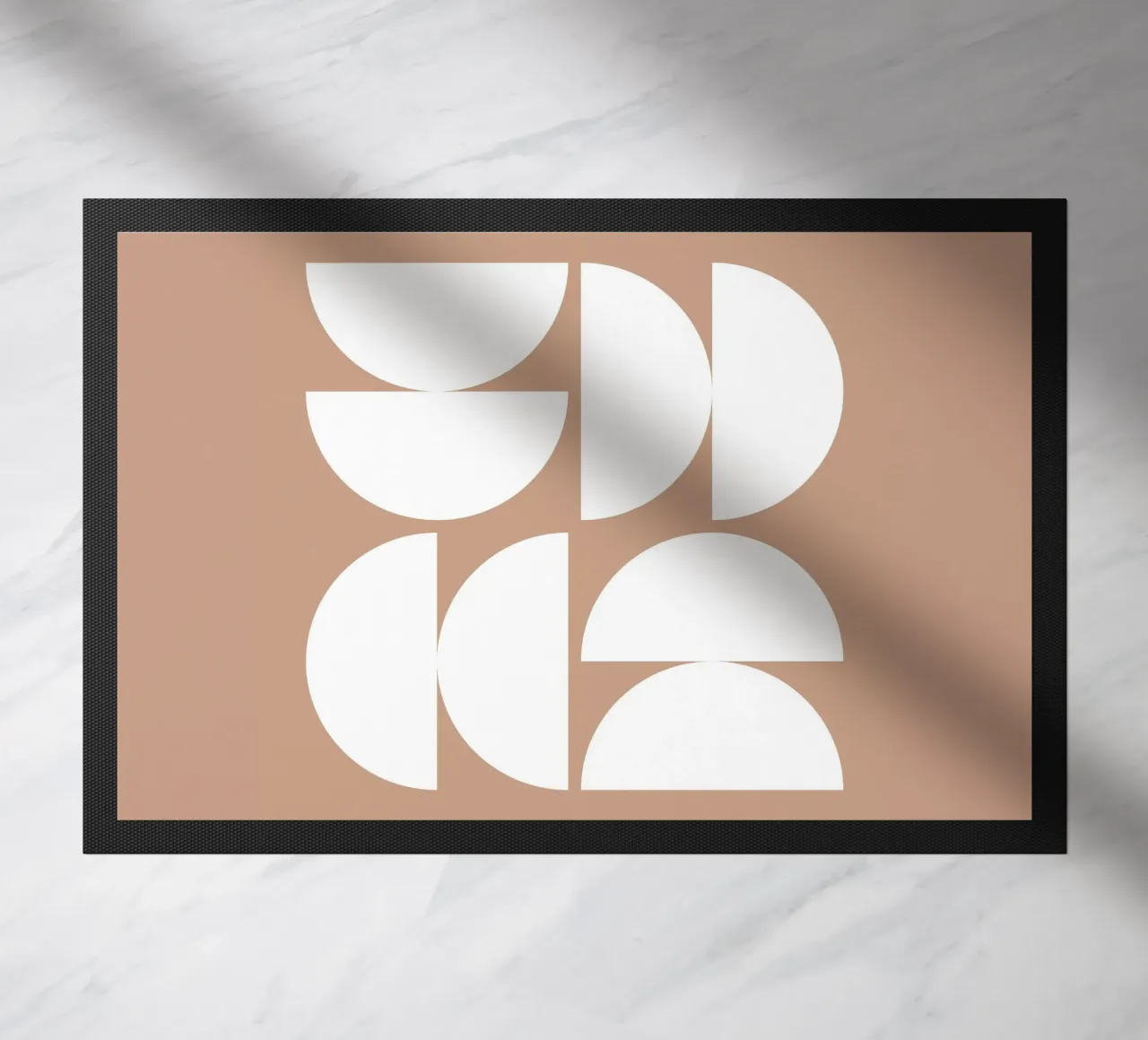 Astratto Boho metà secolo Pattern 15 zerbino da Paigaam Studio