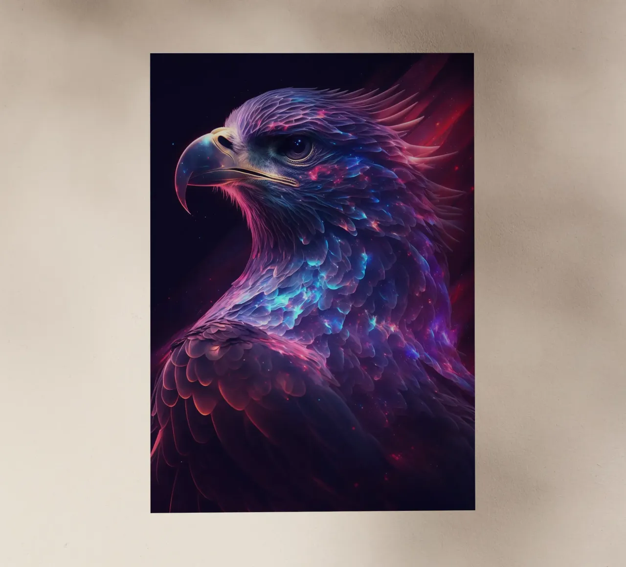 Aquila della Galassia pellicola backlit da Lootprint