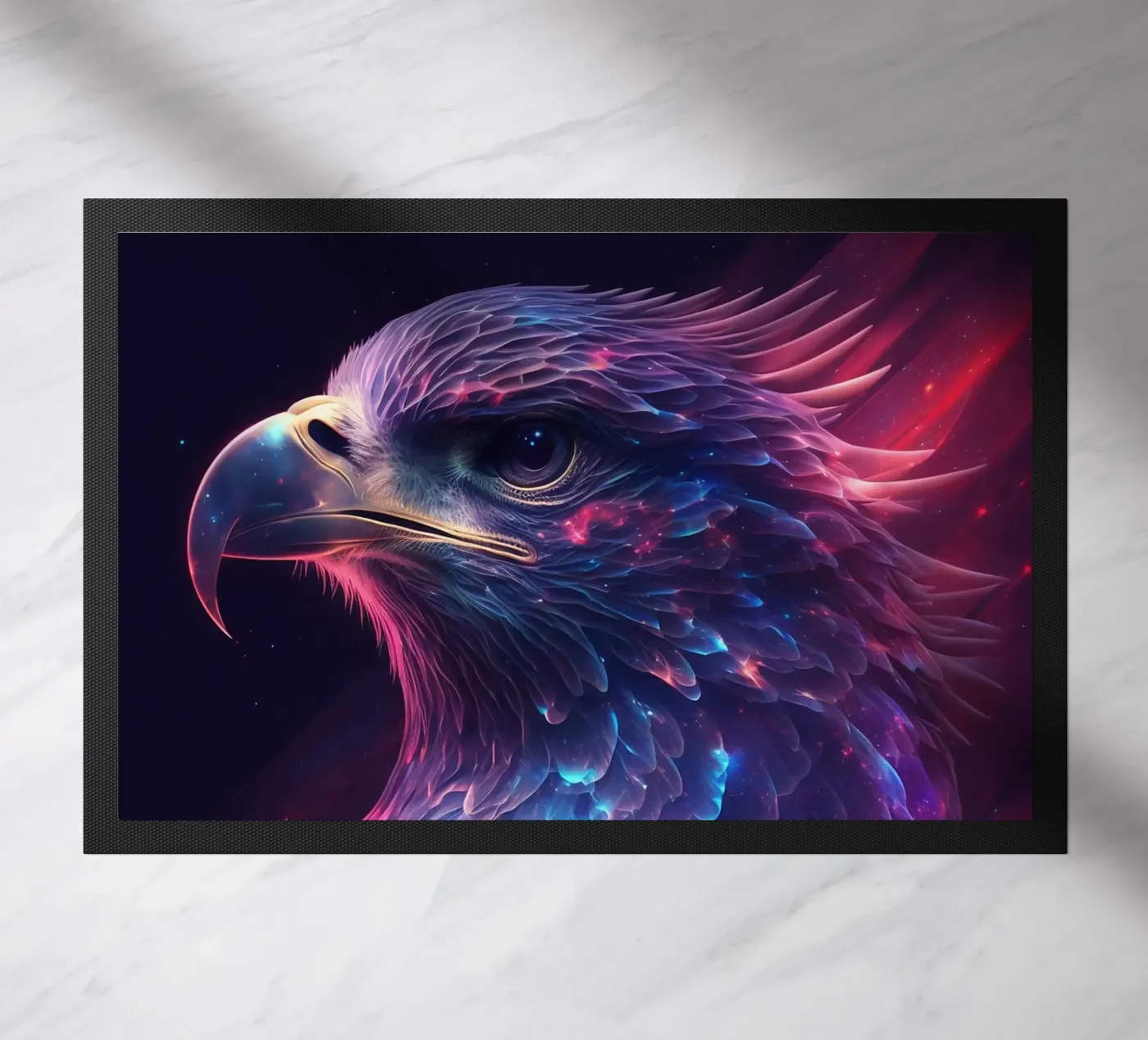 Galaxy Eagle deurmat van Lootprint