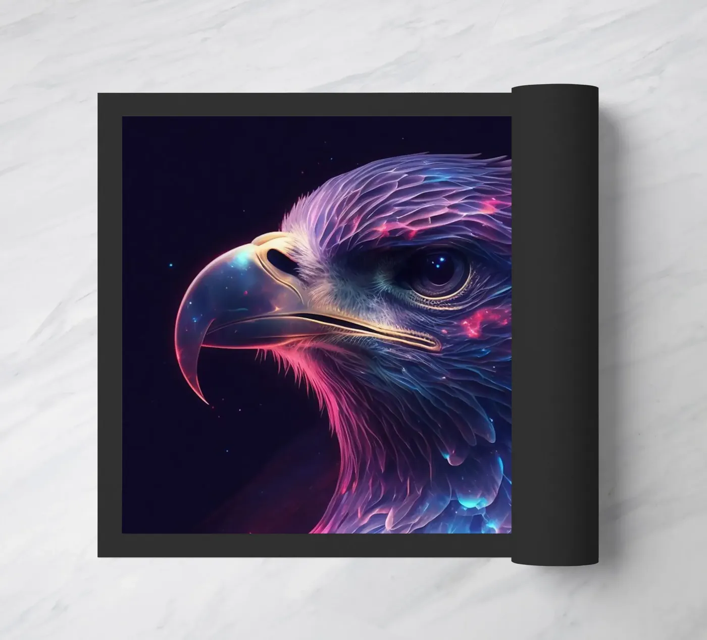Galaxy Eagle deurmat van Lootprint