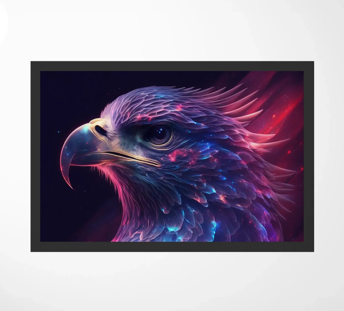 Galaxy Eagle deurmat van Lootprint