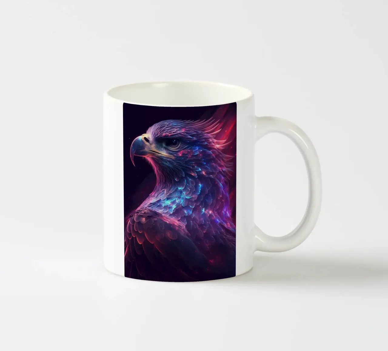 Galaxy Eagle ceramic mug by Lootprint
