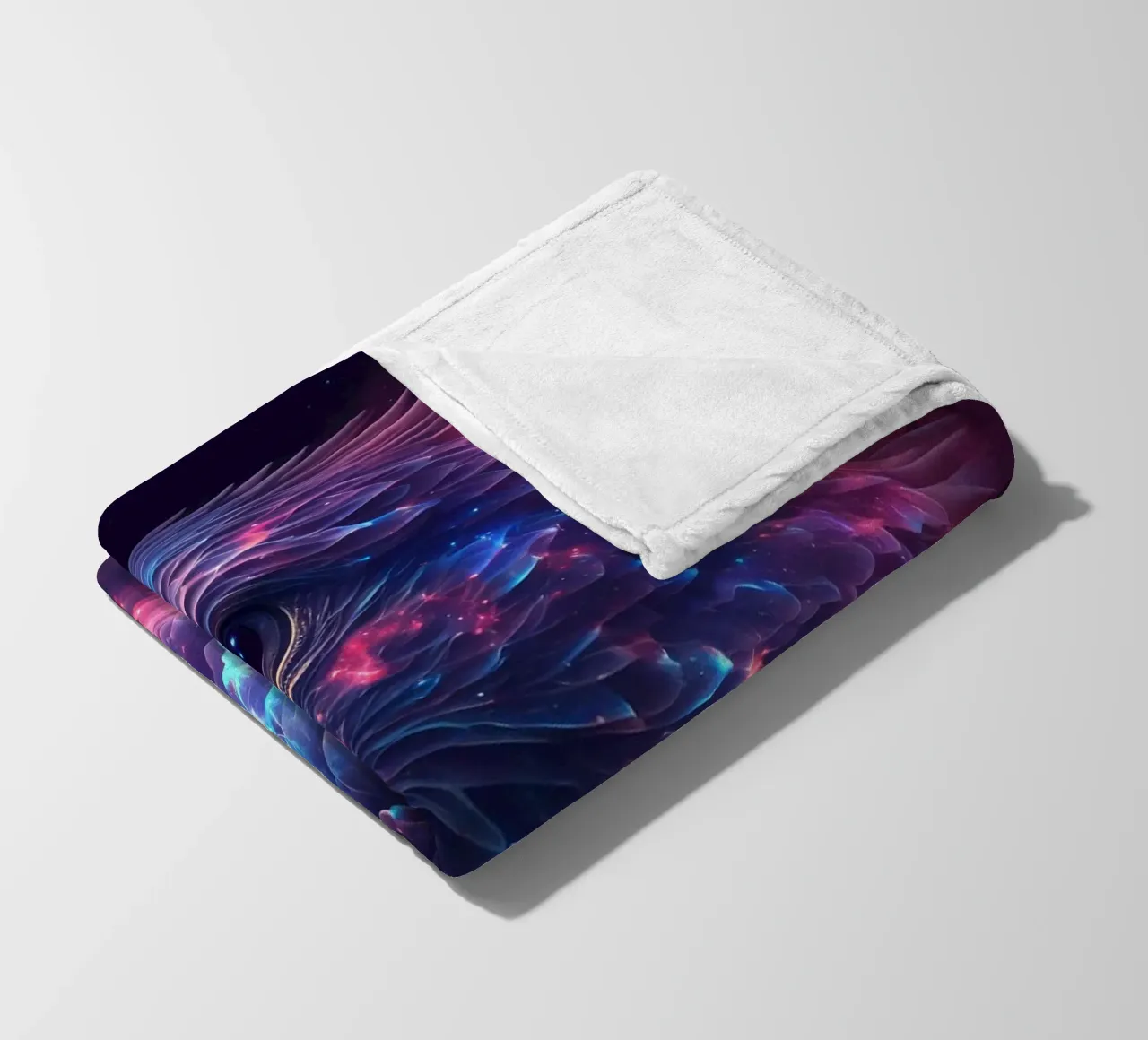 Galaxieadler Fleecedecke von Lootprint