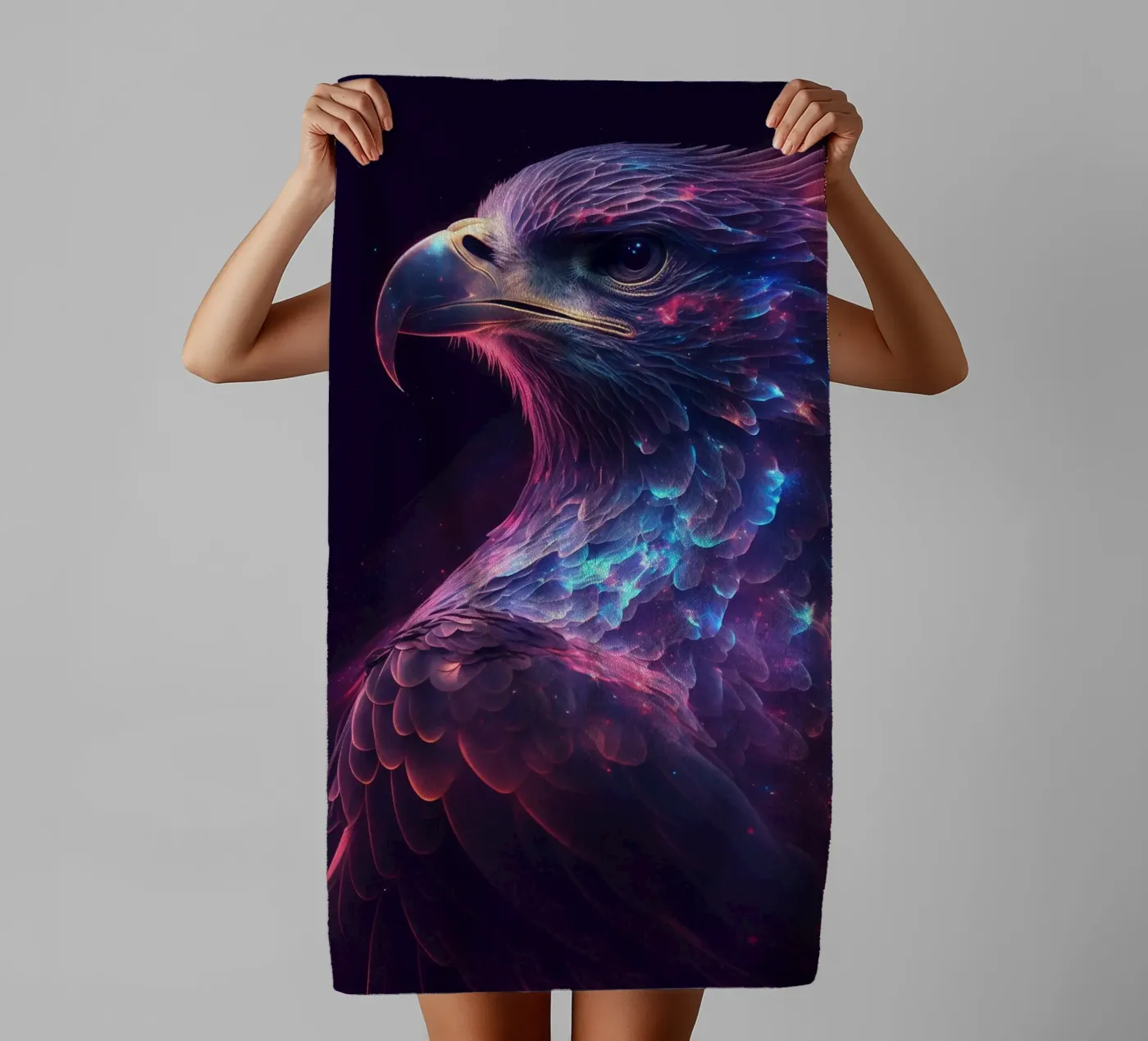 Galaxy Eagle Handtuch von Lootprint