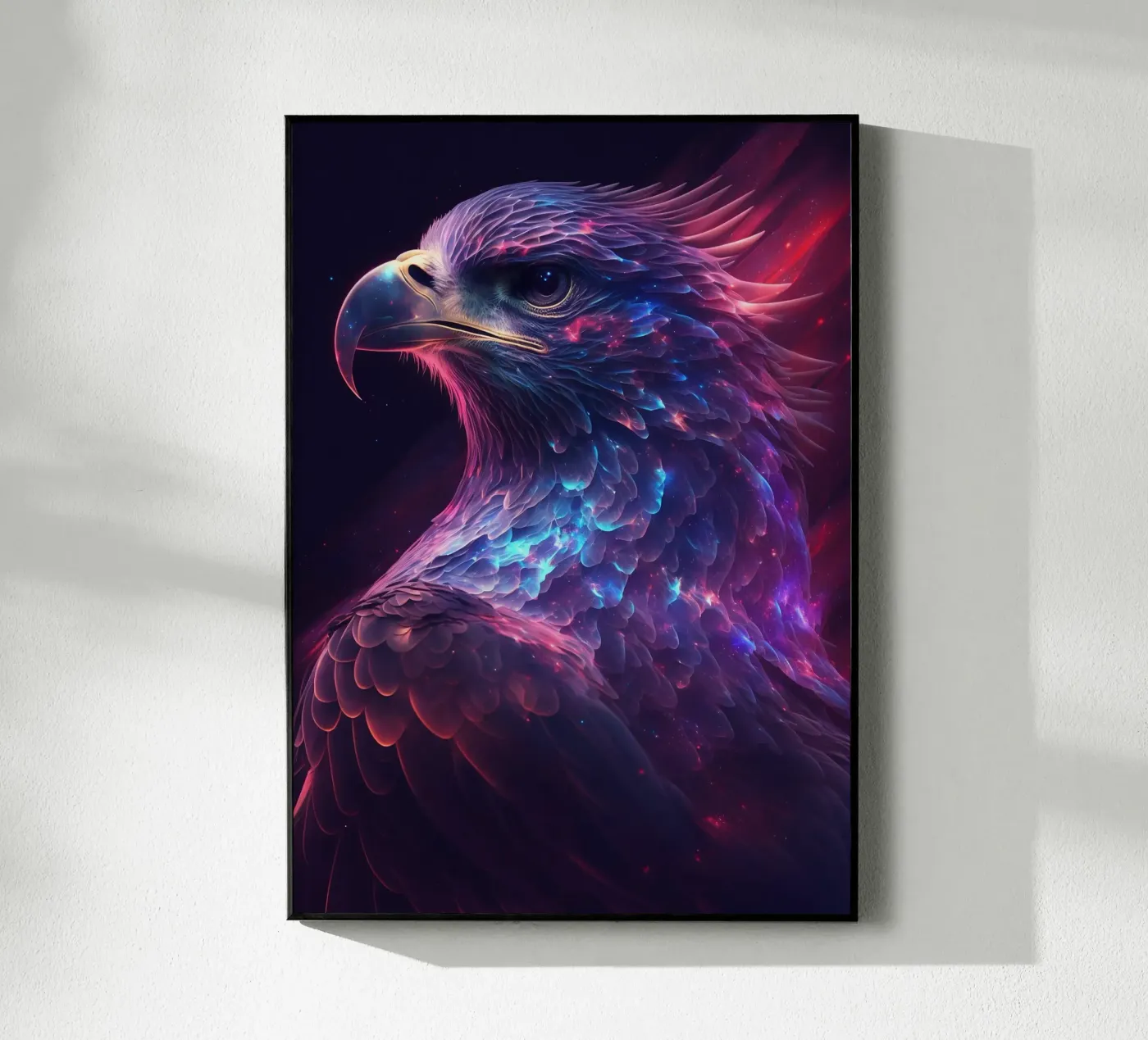 Galaxy Eagle acrylic glass by Lootprint