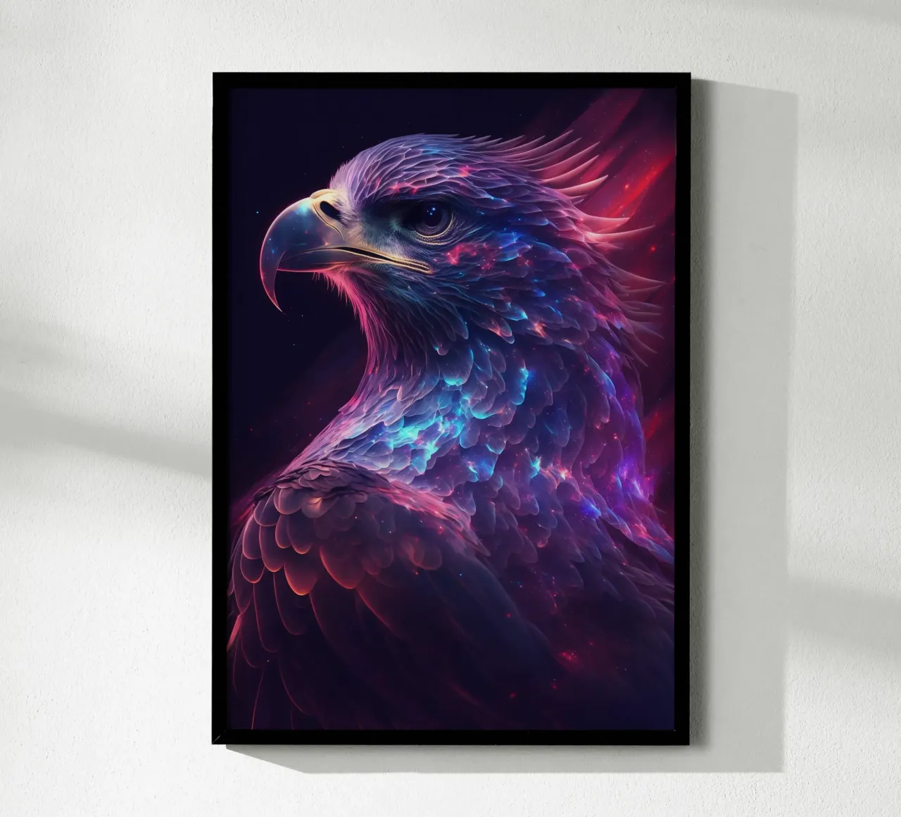 Galaxy Eagle poster by Lootprint