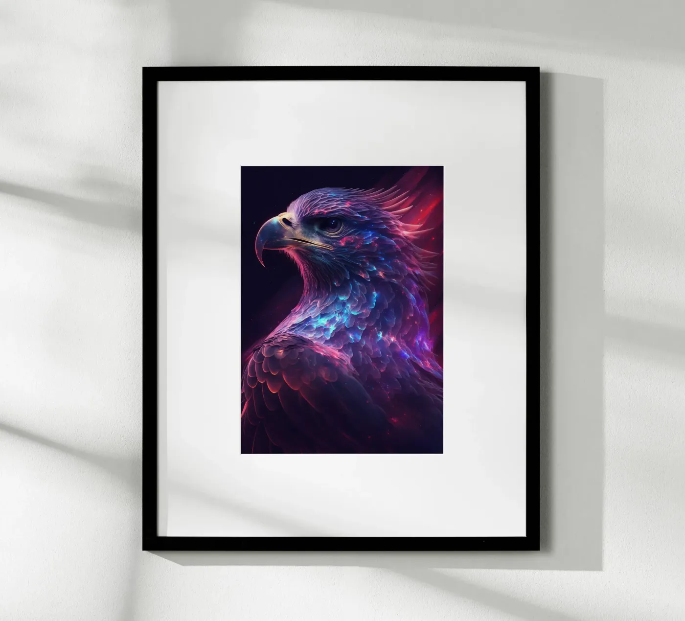 Aigle de la galaxie poster de Lootprint
