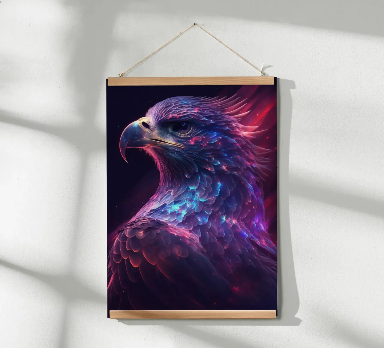 Galaxy Eagle poster by Lootprint