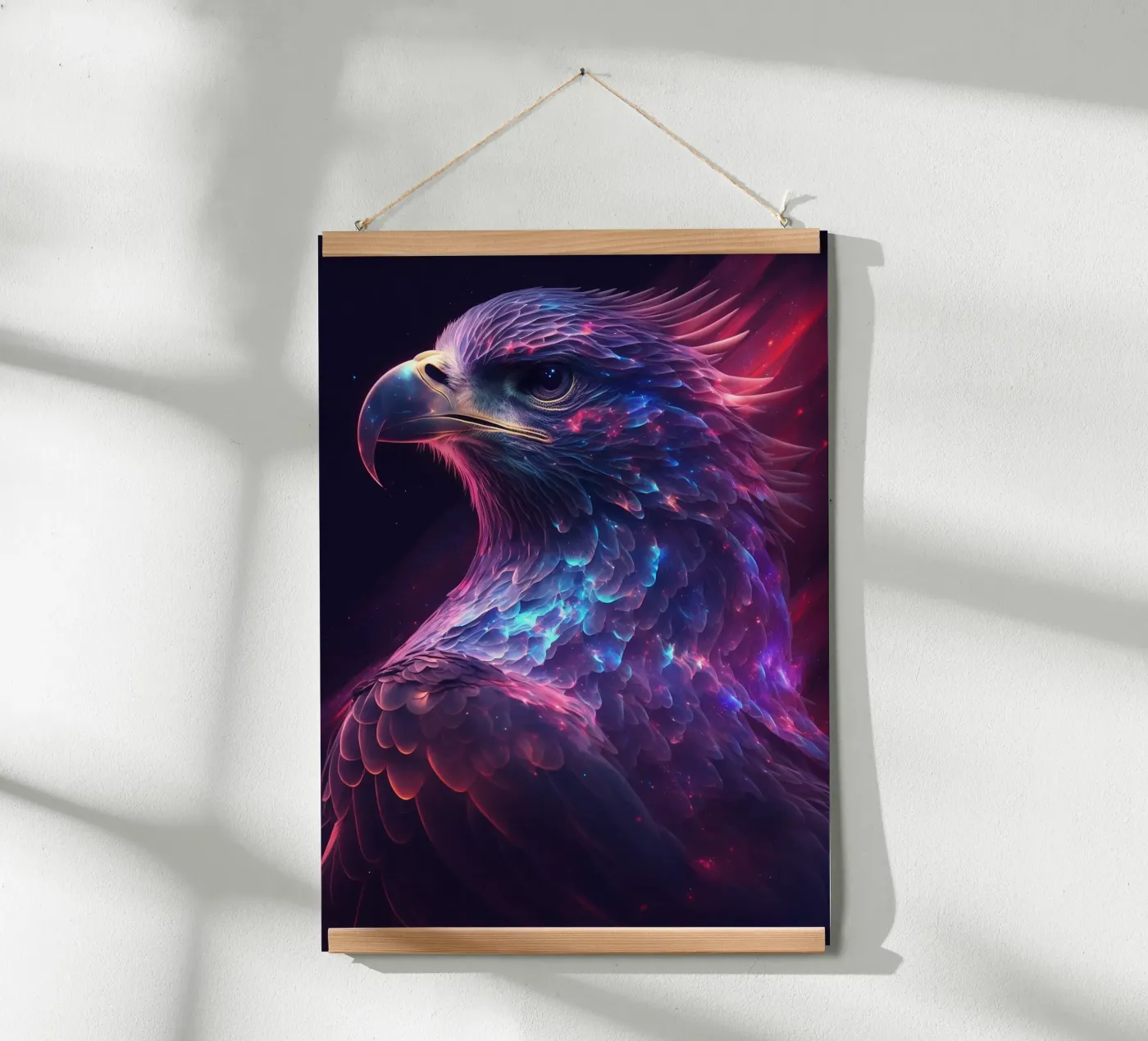 Aigle de la galaxie poster de Lootprint