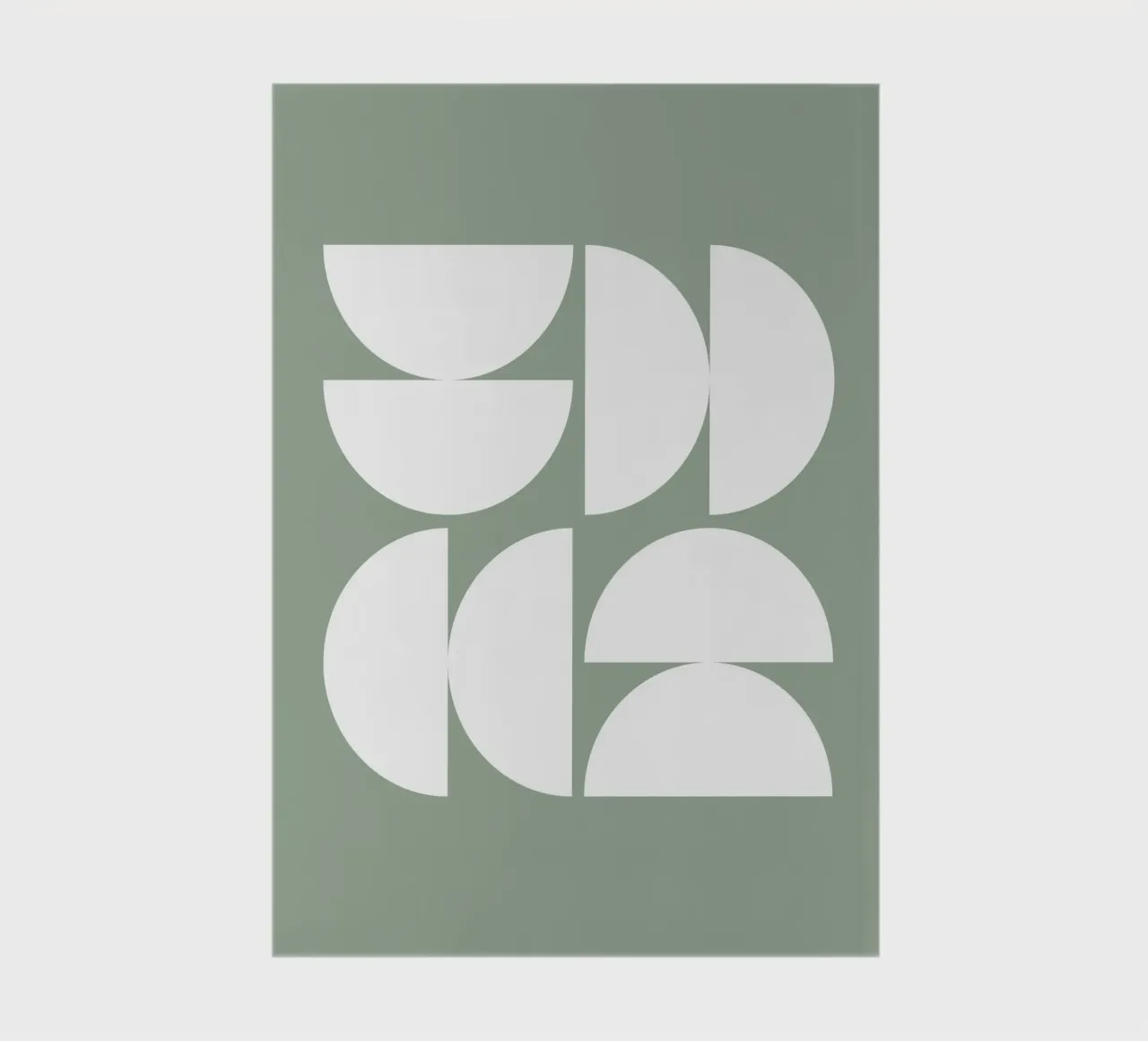 Astratto Boho metà secolo Pattern 16 diario da Paigaam Studio