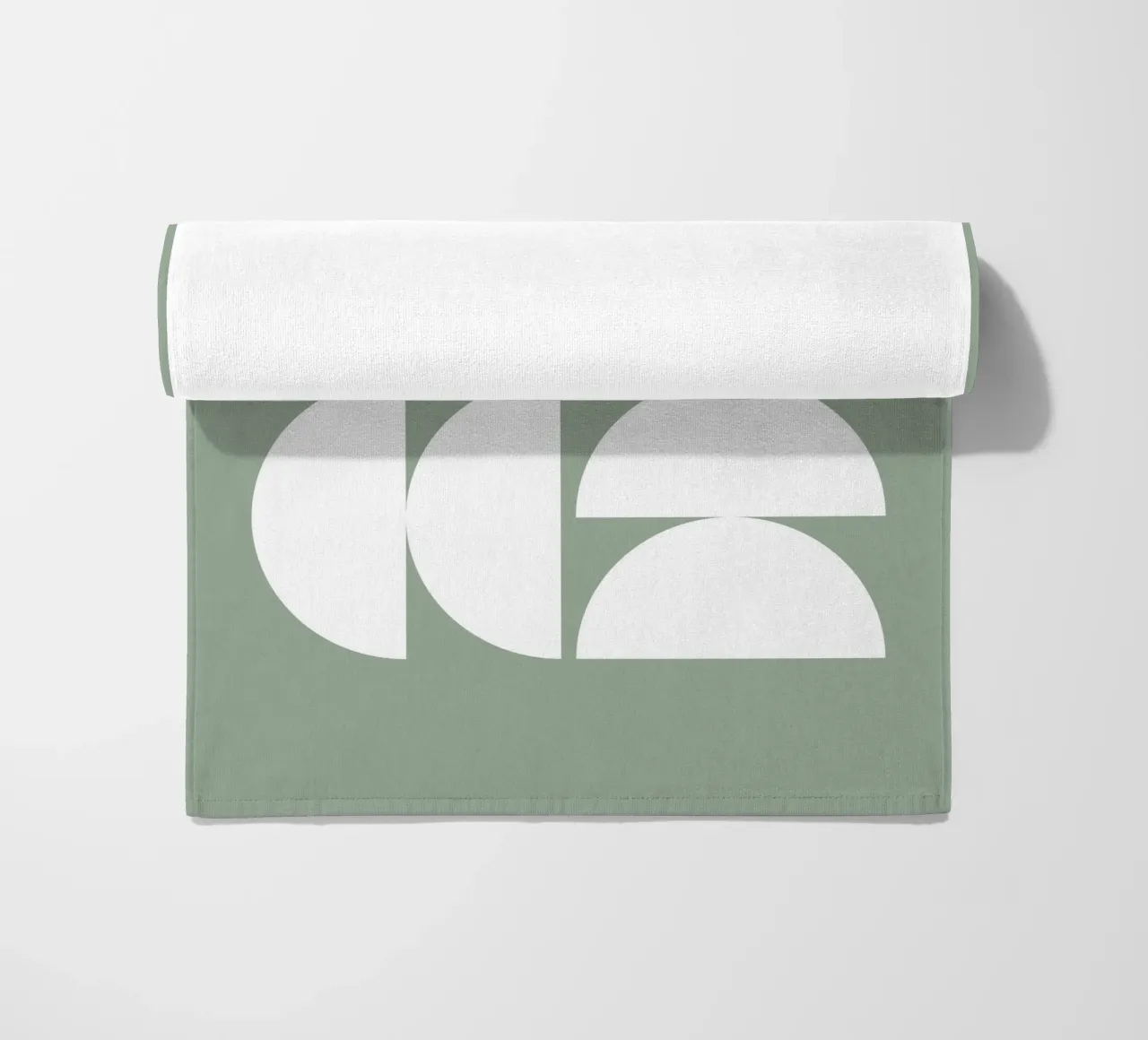 Abstrait Boho mid century Motif 16 serviette de plage de Paigaam Studio