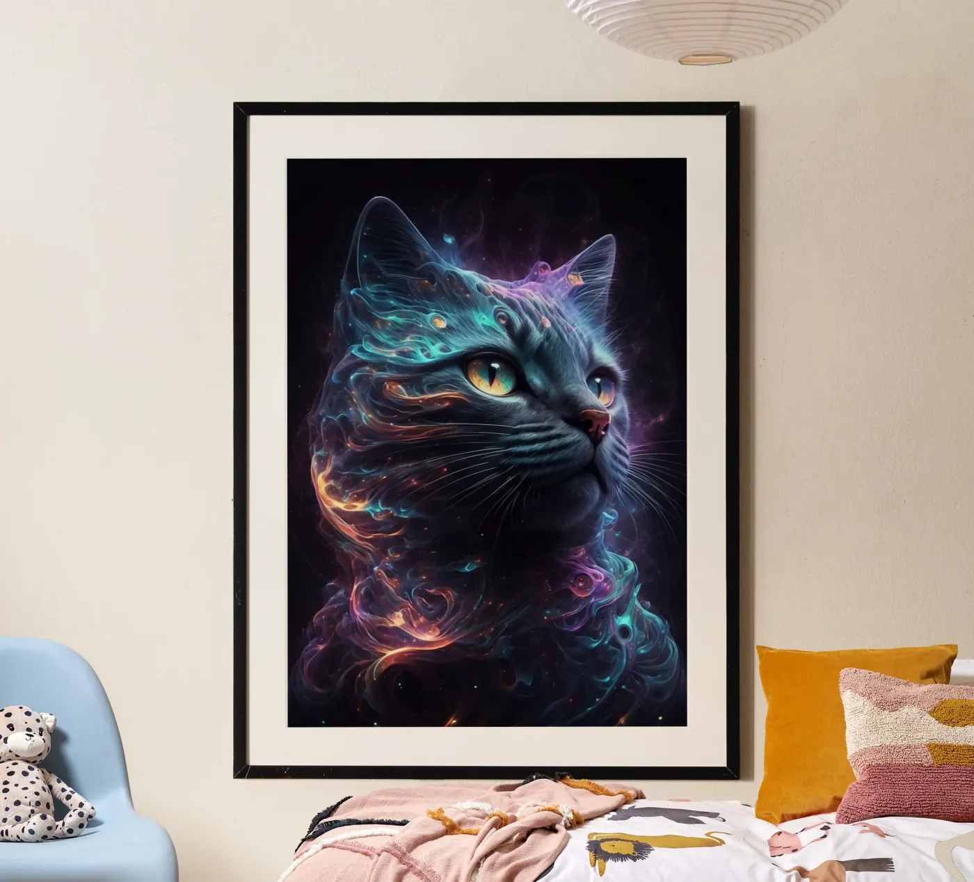 Galaxy Cat poster by Lootprint