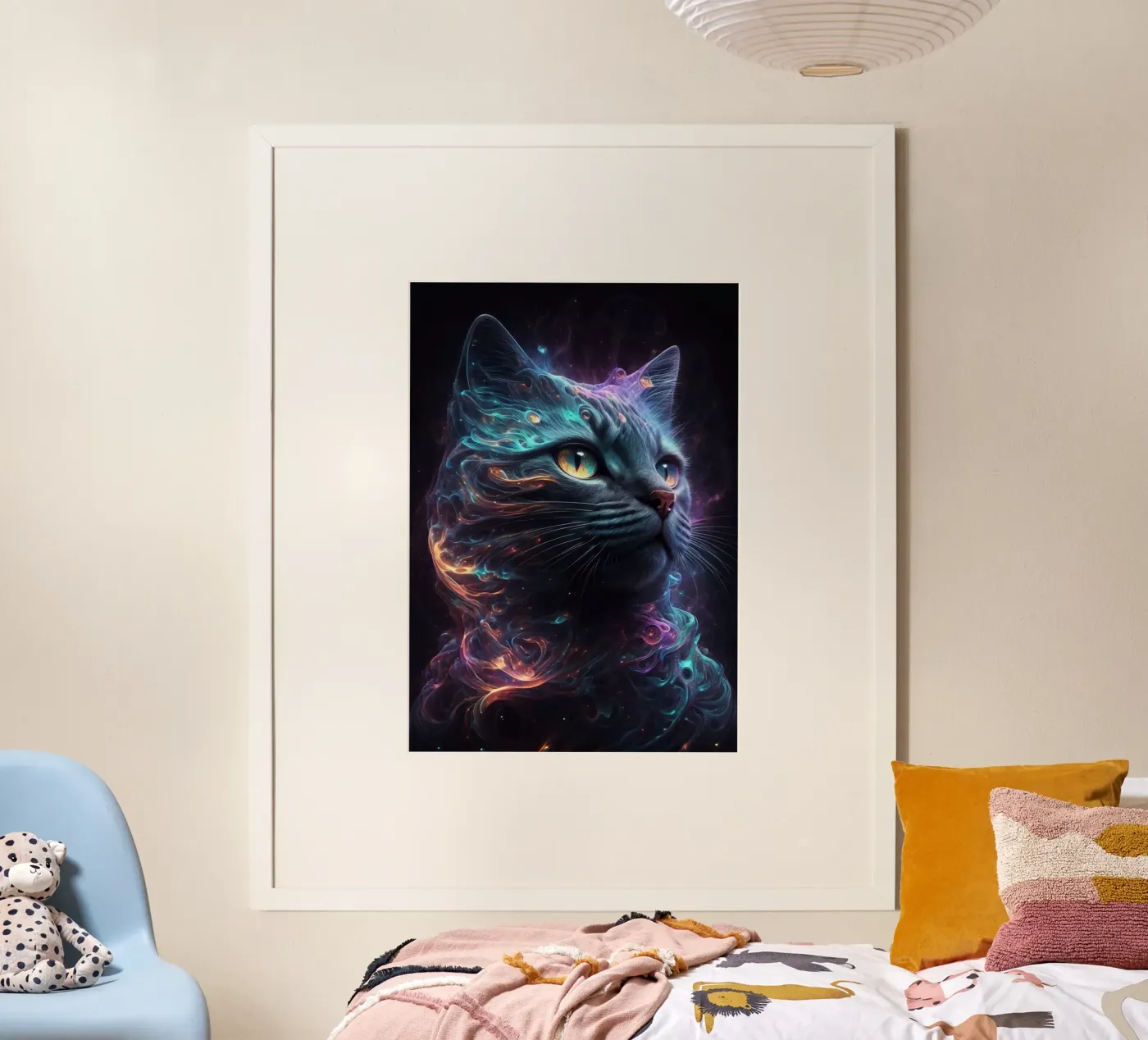 Galaxy Cat poster by Lootprint