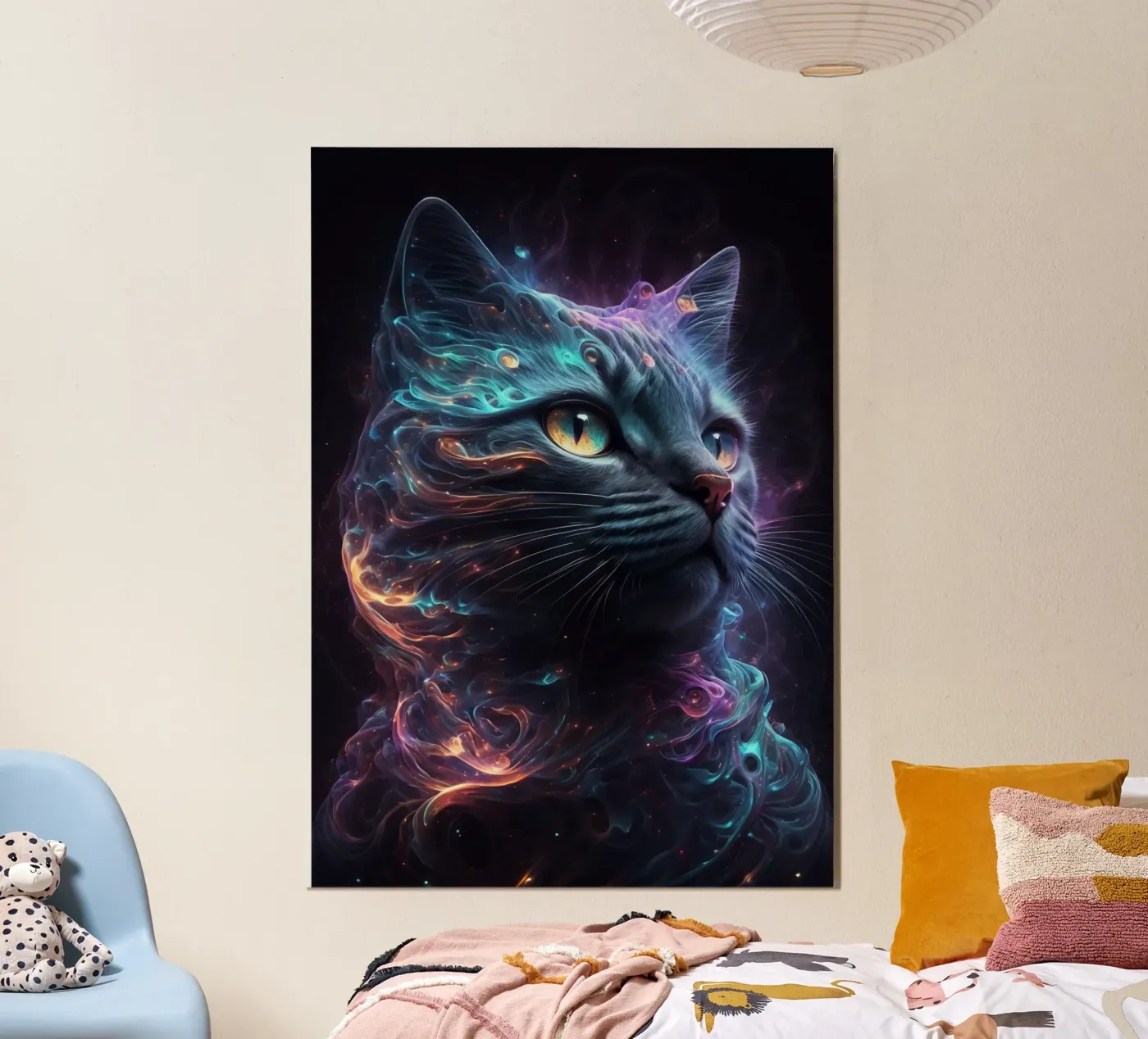Galaxy Cat poster by Lootprint