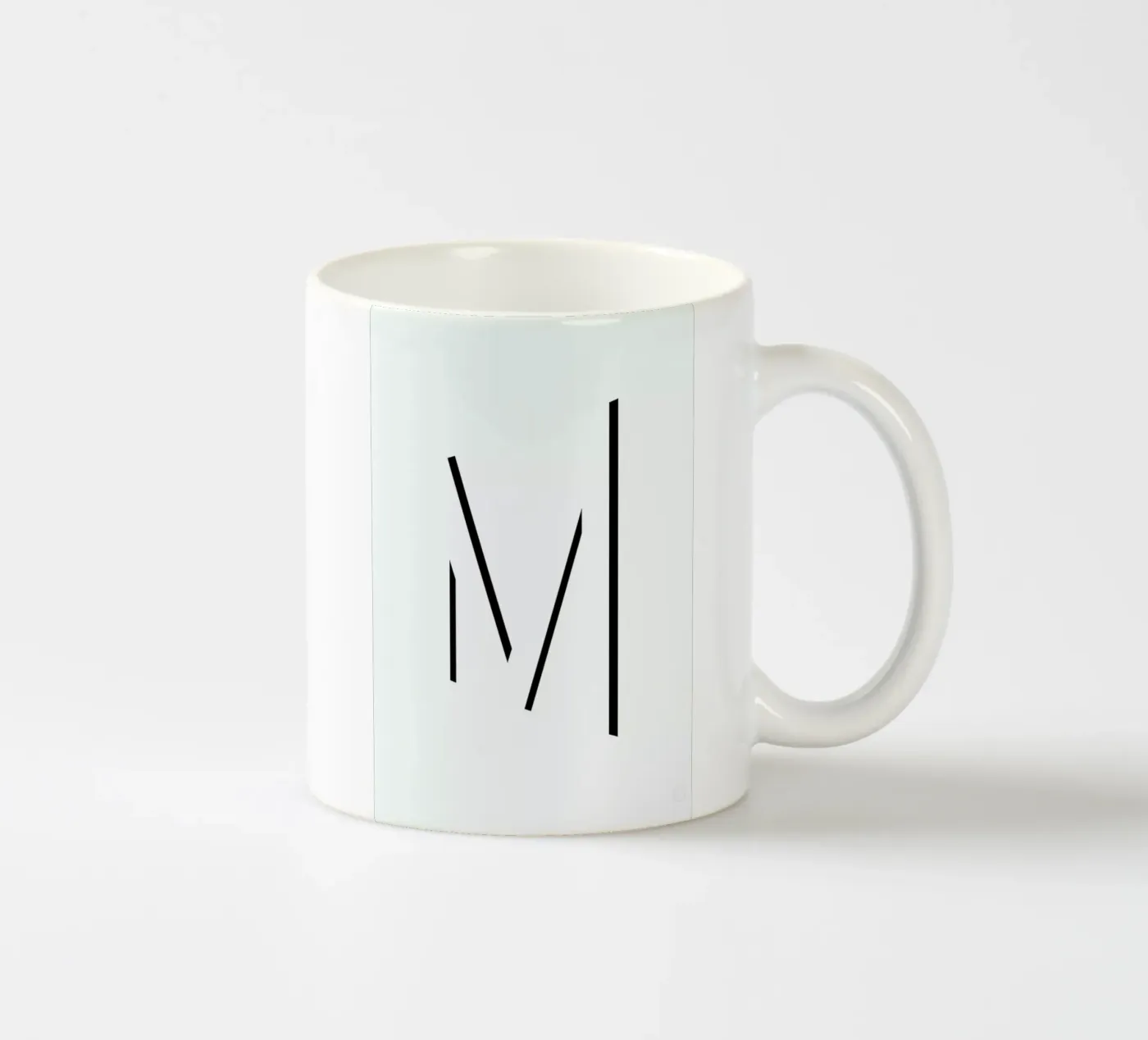 Alpha - M ceramic mug by Emerybloom