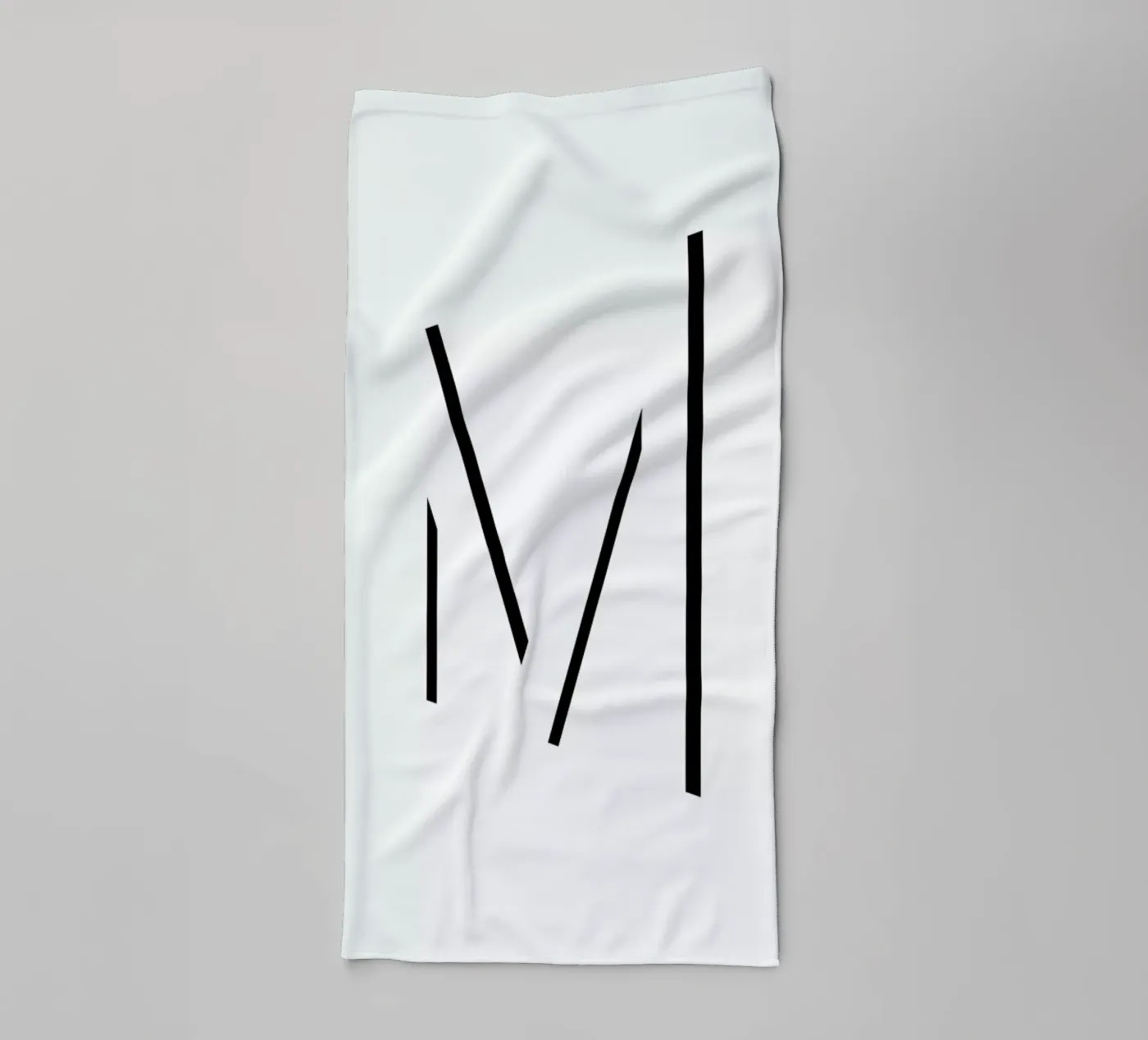 Alpha - M towel by Emerybloom