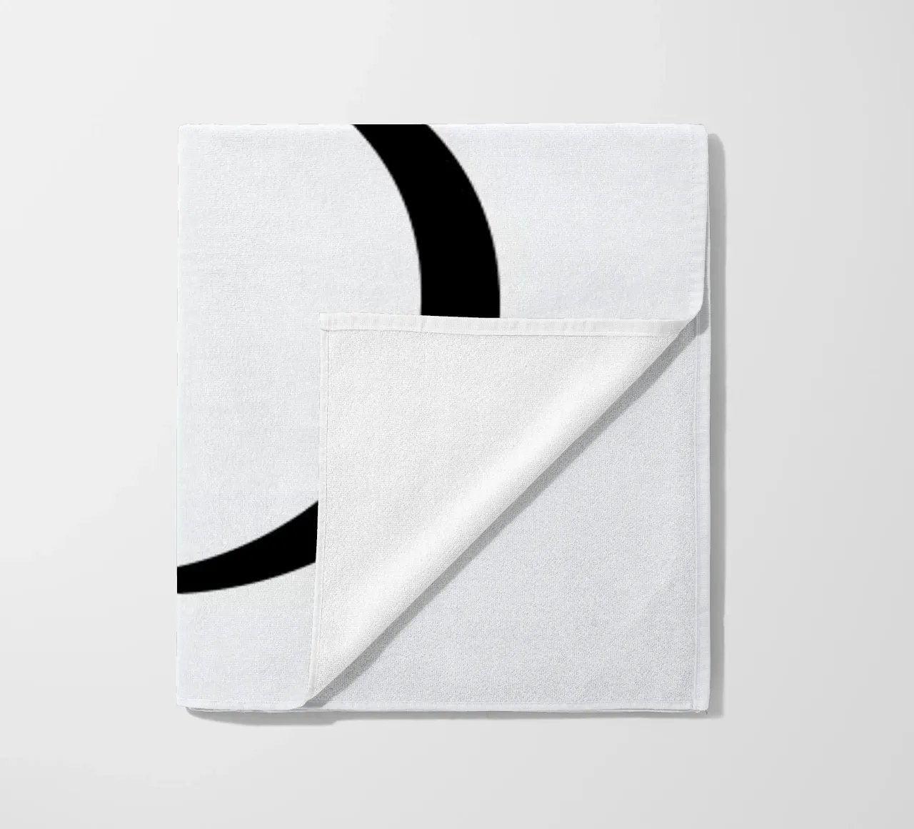Alpha - S beach towel by Emerybloom