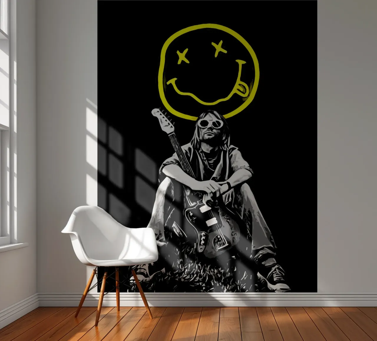 Smiley Face nirvana kurt cobain 1 photo wallpaper by music soul